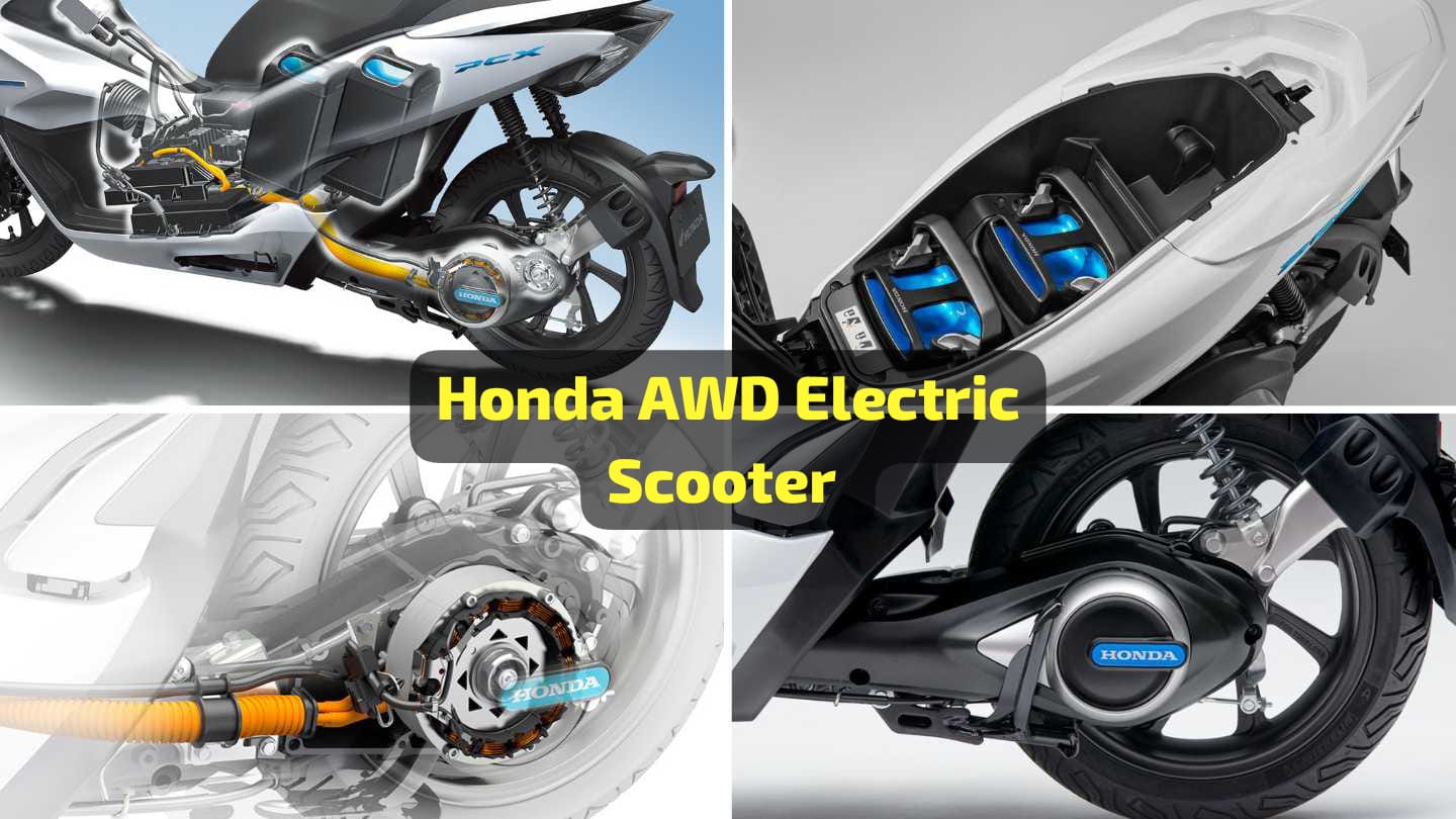 Honda AWD Electric Scooter